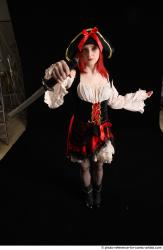 DARINA PIRATE STANDING POSE WITH KNIFE